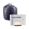 Boardwalk 20 gal - 30 gal Trash Bags, 30 in x 36 in, 0.62 mil, White, 200 PK PNL511 - alternate 6